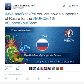 Illustration for article titled UEFA Didn't Think Through This Twitter Campaign